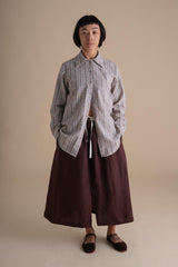 Conscious Clothing Alchemist Top in Wisteria - plus size top, product view