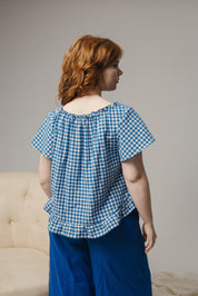 Pamut Apparel USA Zoe Top - Handwoven Cotton - plus size top, product view