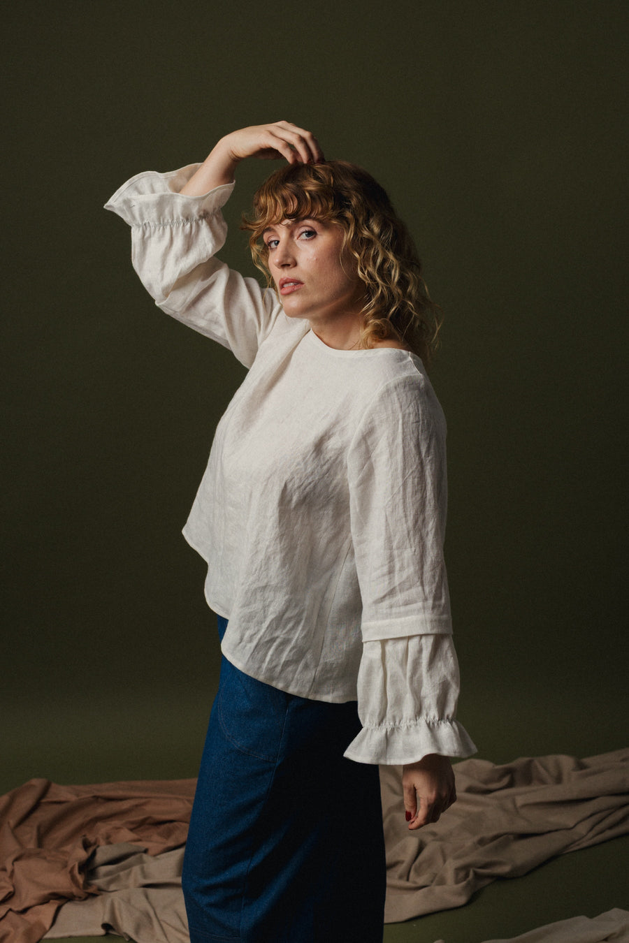 Bel Top - Linen
