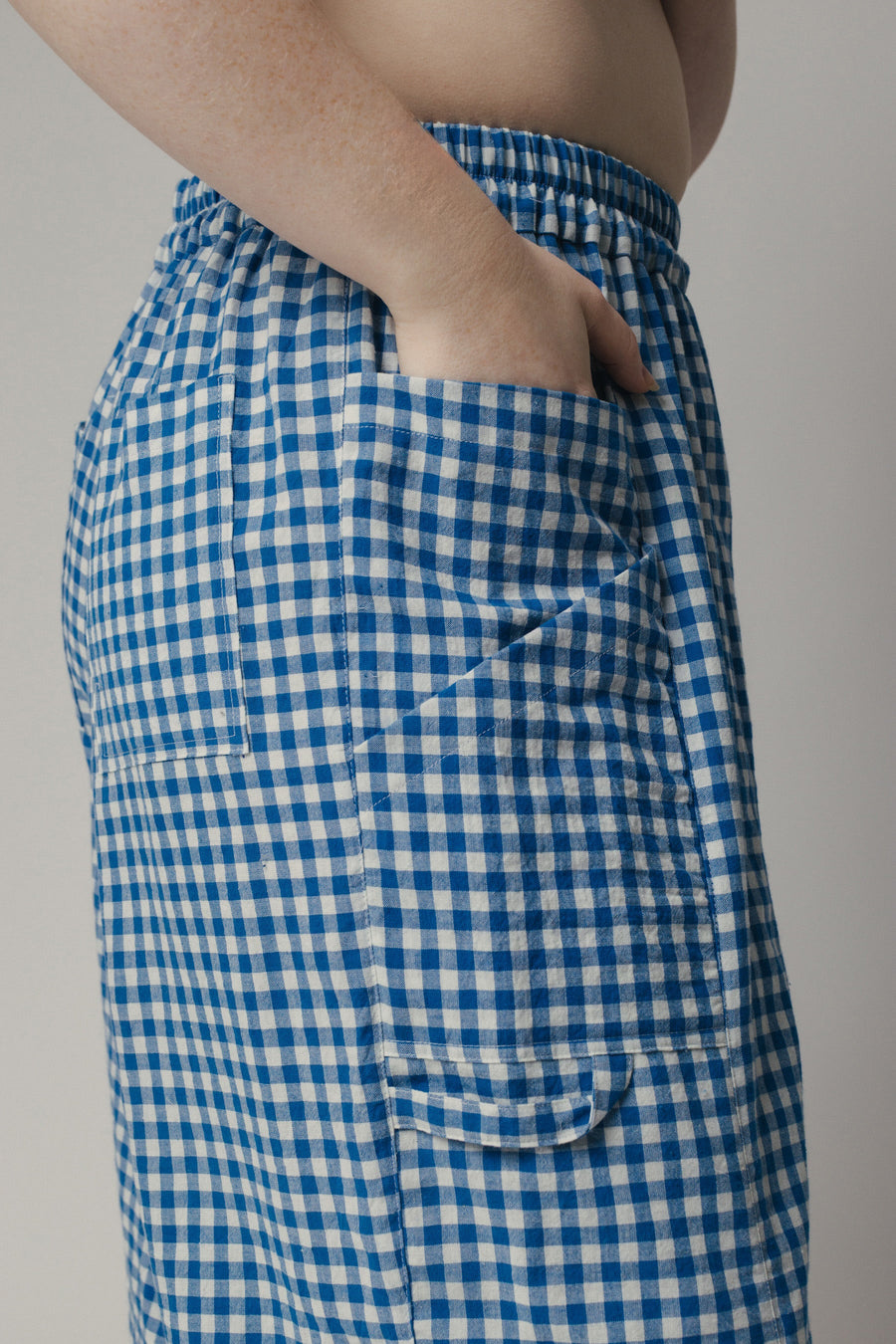 Pamut Apparel USA Gardener Pant - Handwoven Cotton - plus size pant, product view