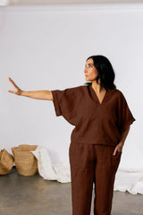 Judith Top - Linen