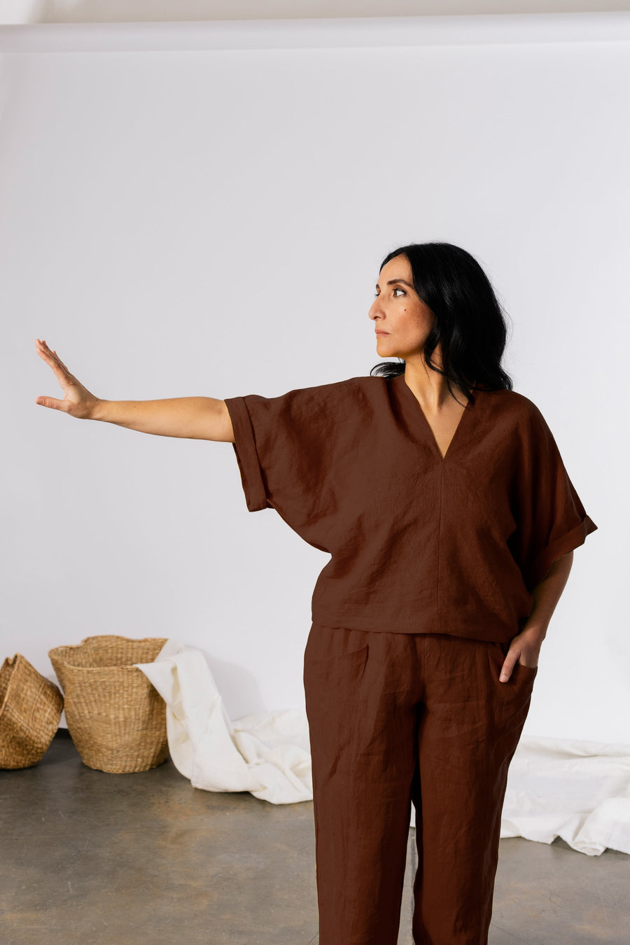 Judith Top - Linen