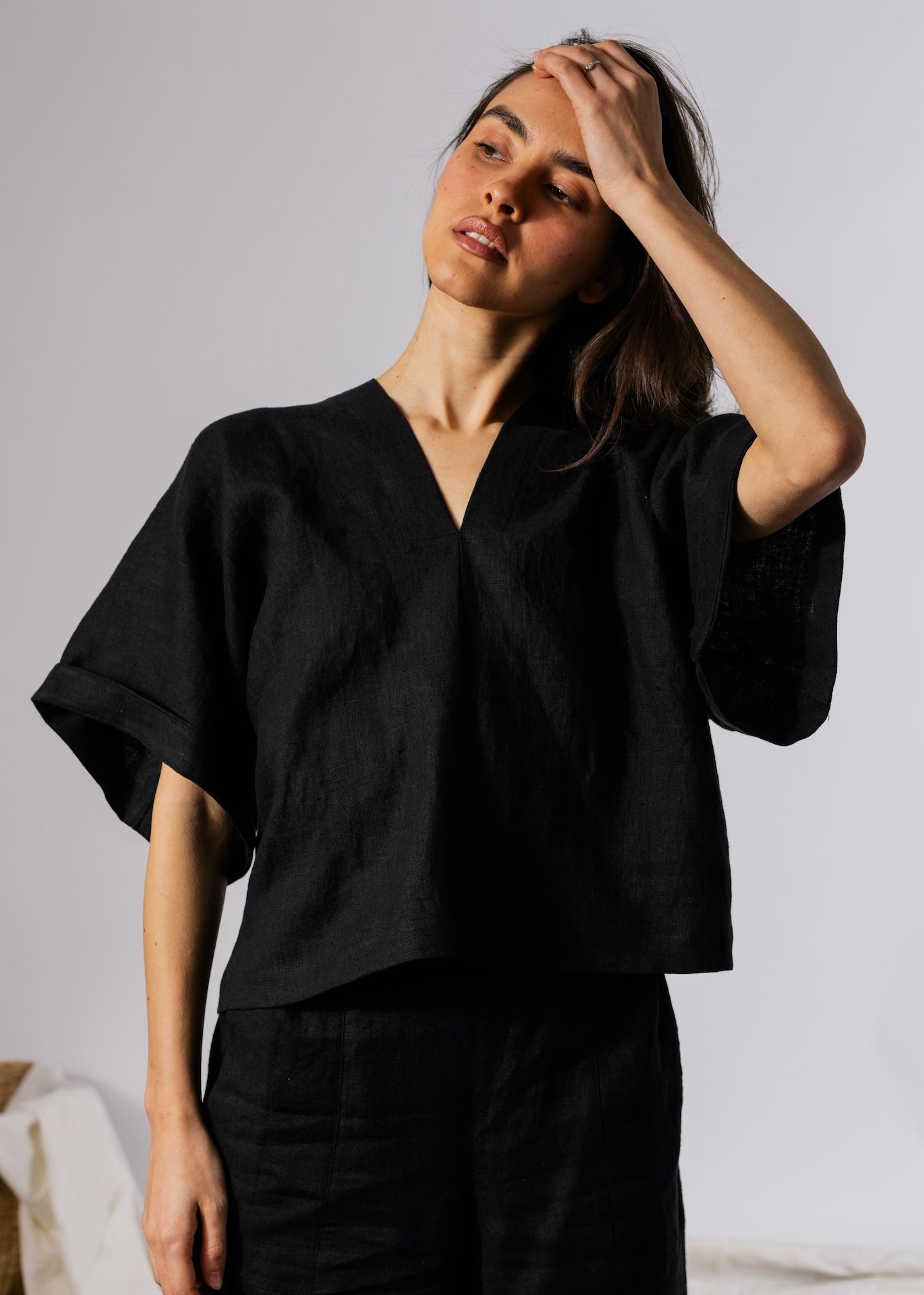 Judith Top - Linen