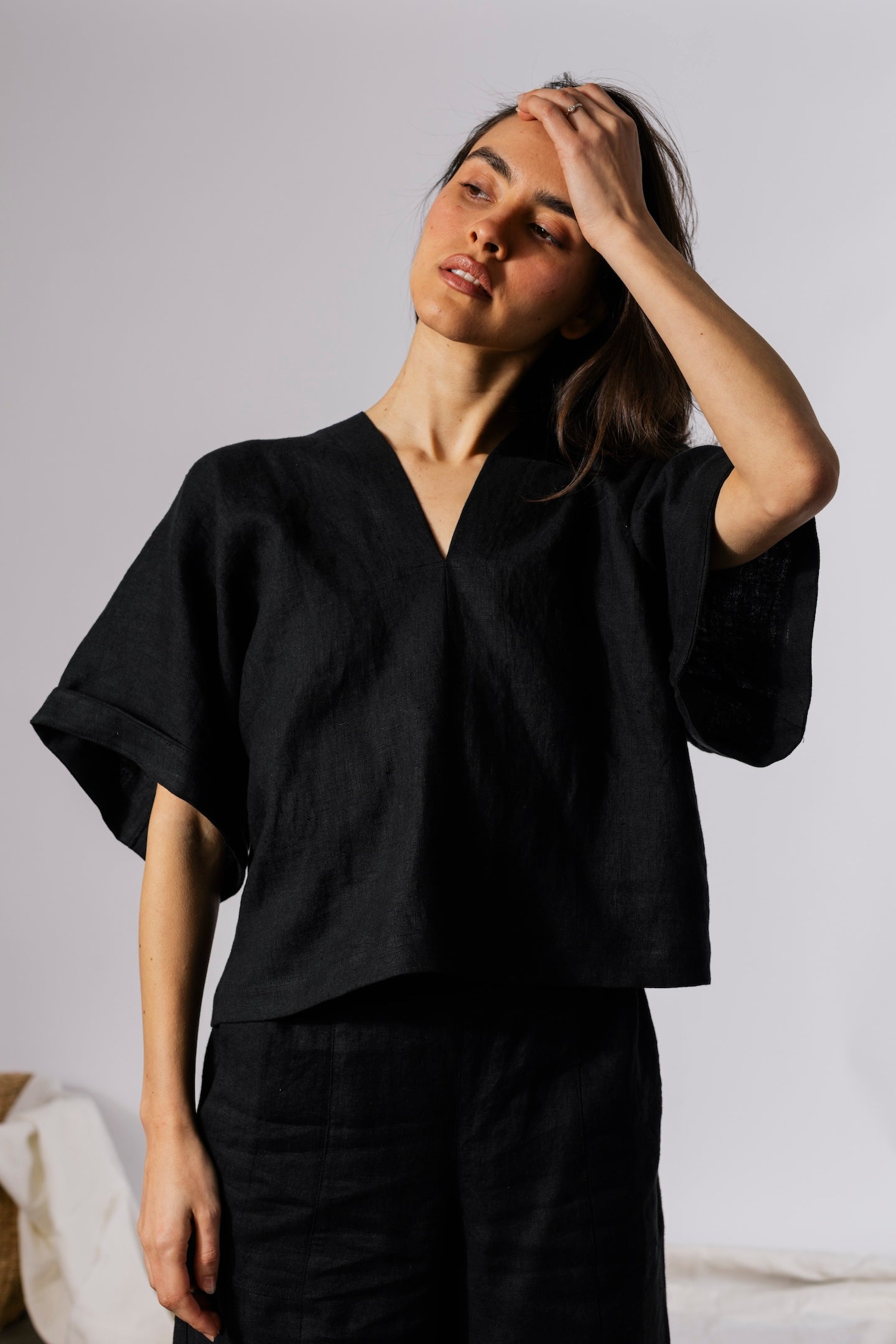 Judith Top - Linen