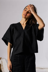 Judith Top - Linen