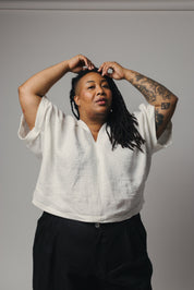 Judith Top - Linen