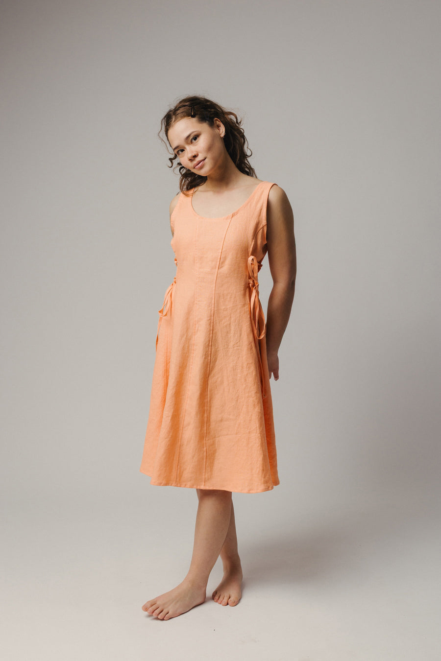 Pamut Apparel USA Sunny Dress - Linen - plus size dress, product view