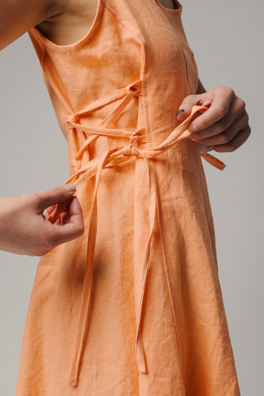 Pamut Apparel USA Sunny Dress - Linen - plus size dress, product view
