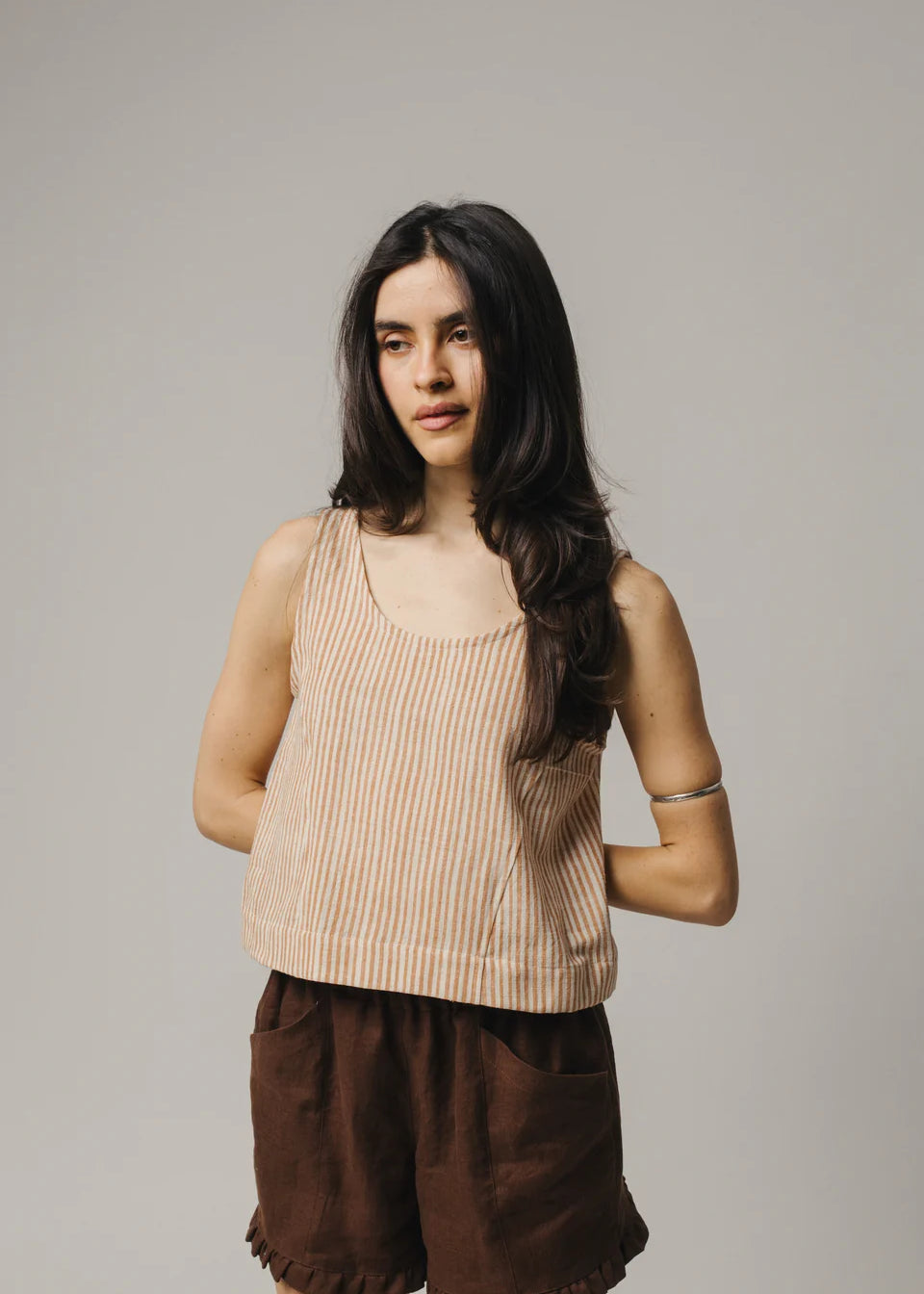 Sunny Top - Handwoven Cotton