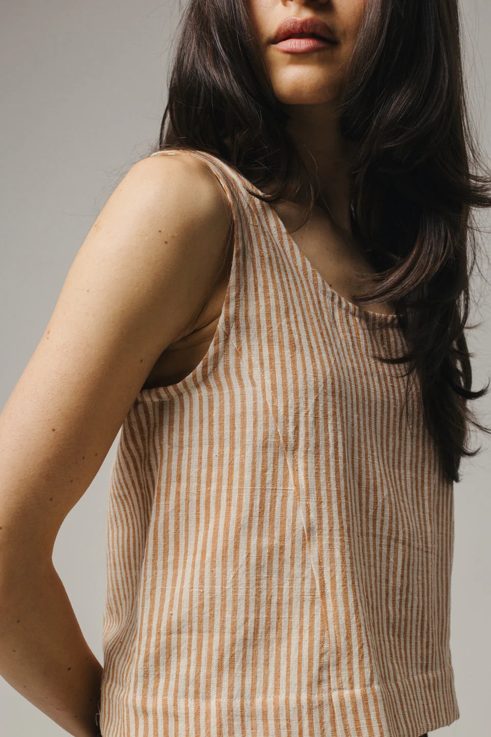 Pamut Apparel USA Sunny Top - Handwoven Cotton - plus size top, product view