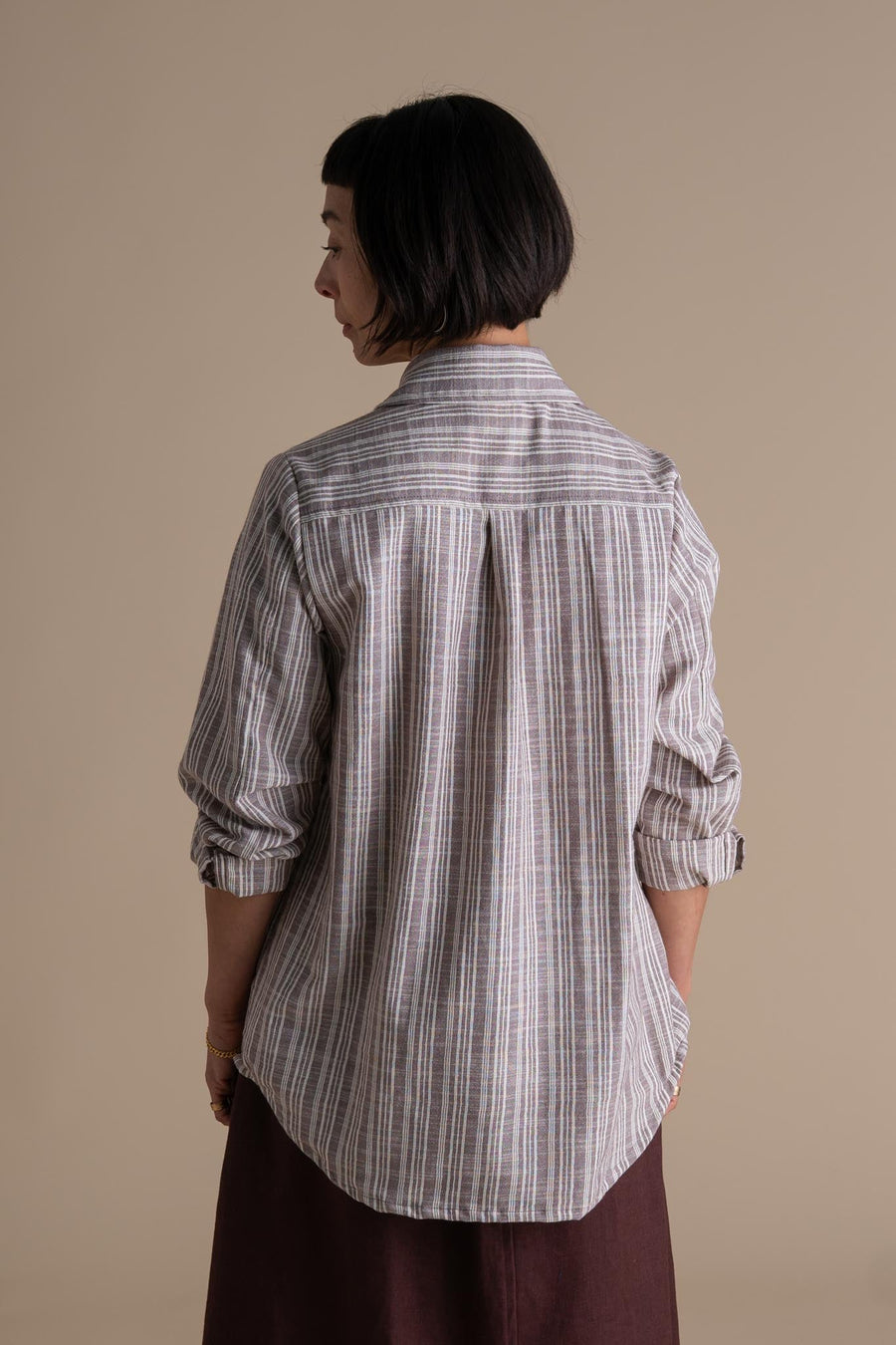 Conscious Clothing Alchemist Top in Wisteria - plus size top, product view