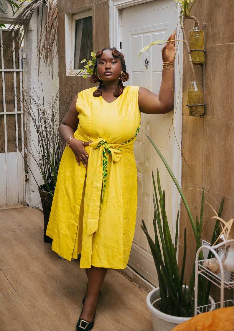 yellow ladies dress Plus Size FashionBesida Palm Reversible A-Line occasion style Evening Gowns Kohls Plus rear nylon zipper Size:12 Men / 13 Women | 46 EU | 11.5 UK