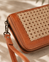 Raja Leather and Cane Wallet