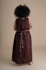 Conscious Clothing Rise Dress in Sundew - plus size dress, product view