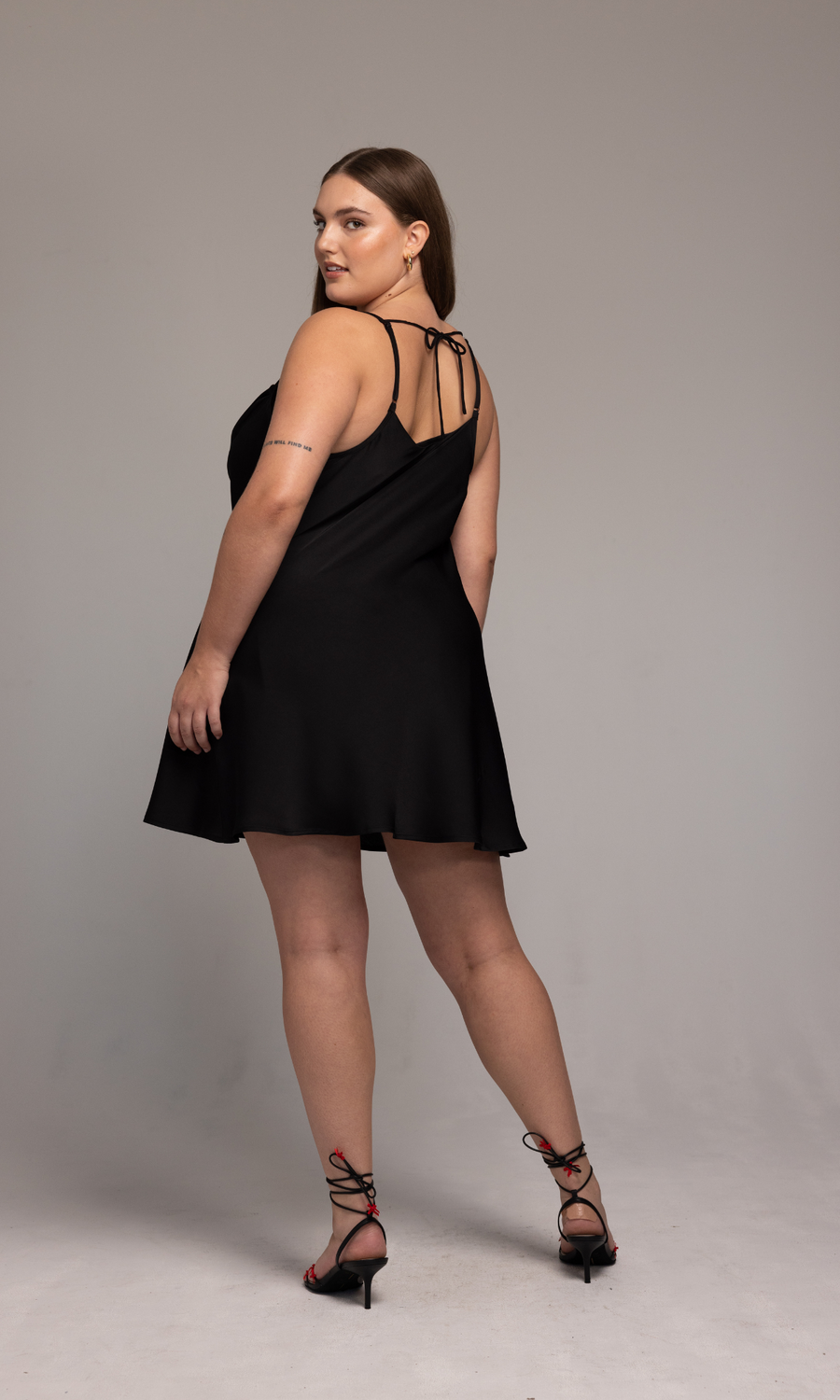 GIA/irl Delilah Mini Dress - plus size mini dress, product view