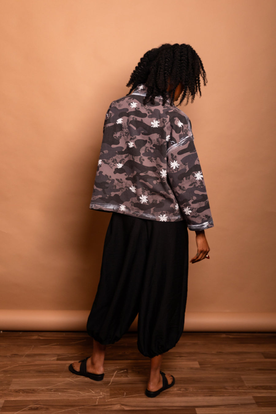 Back view of the Mushroom Studio Jacket.