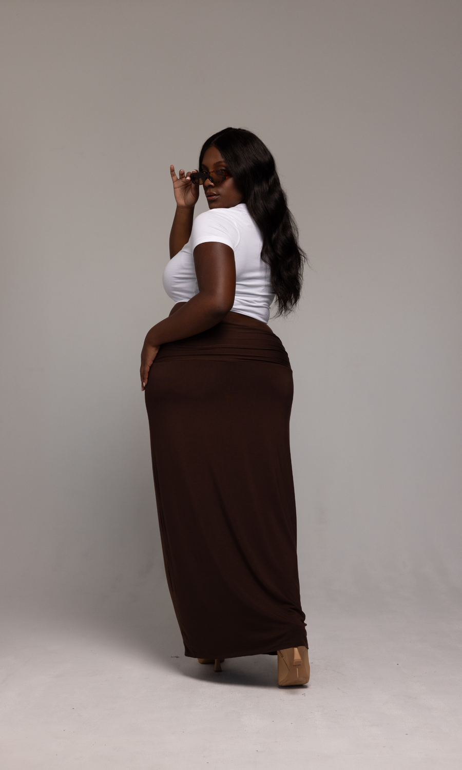 GIA/irl Valentina Skirt - plus size skirt, product view