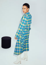 Hilary MacMillan The Eliza Trench Coat in Multi - size-inclusive women's clothing