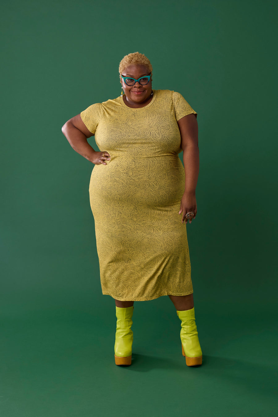 Tamara Malas January Dress - plus size dress, product view