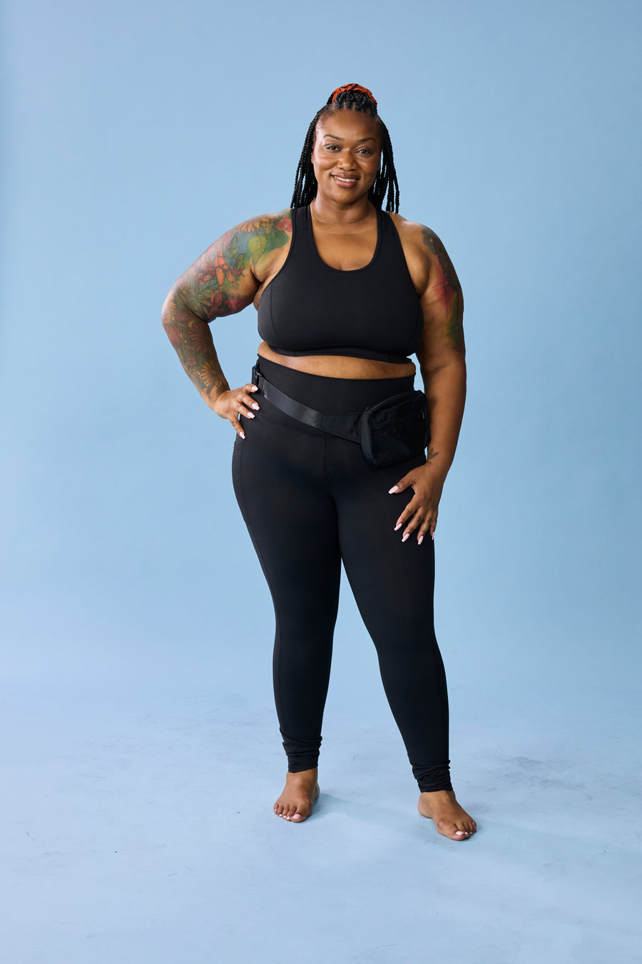 SuperHold Ankle Leggings - Black