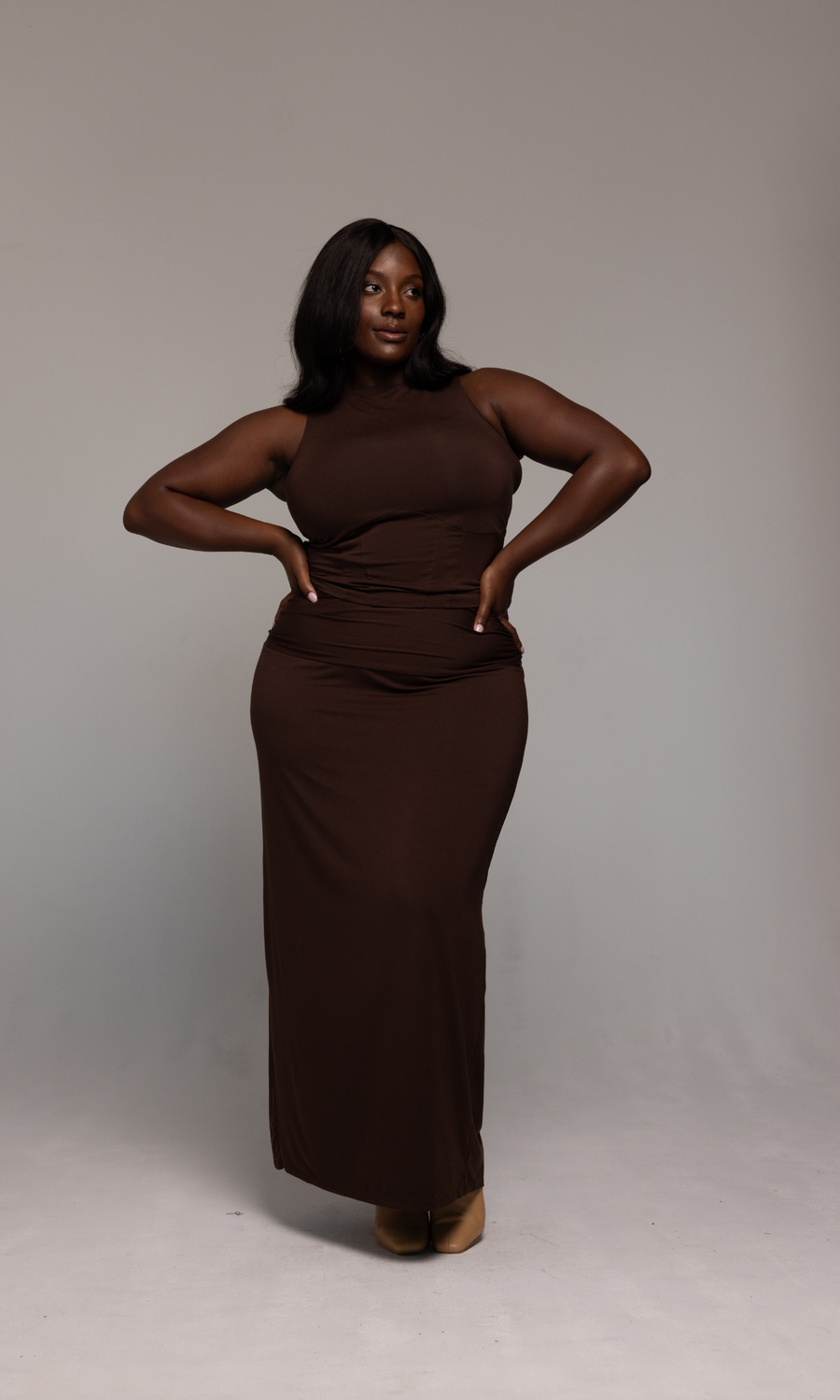 GIA/irl Valentina Skirt - plus size skirt, product view