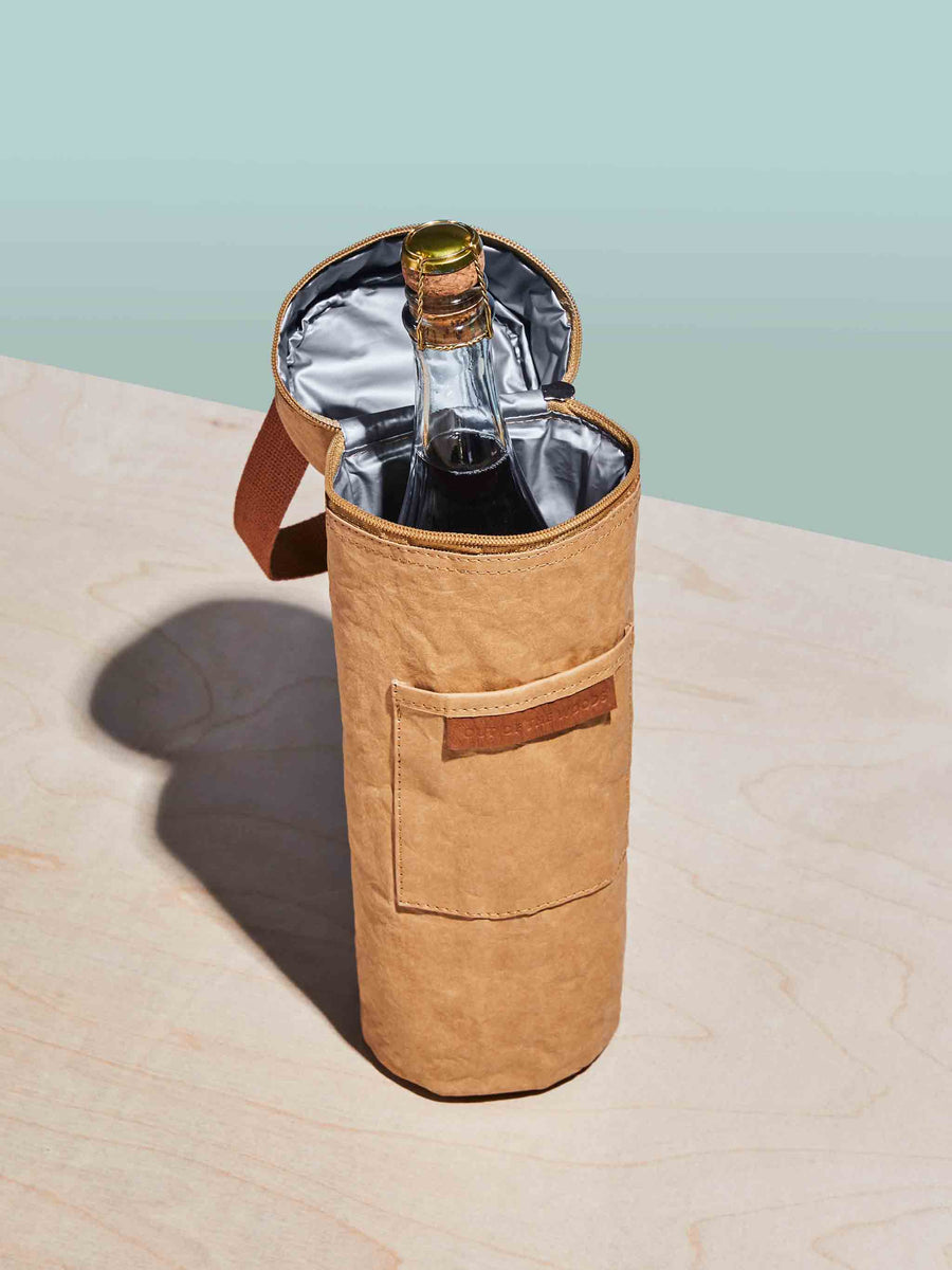 Out of the Woods Insulated Wine & Spirits Cooler Tote - premium designer bag