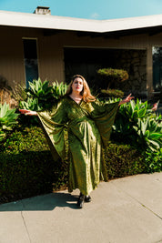 Bohémienne Kimono Robe in “Manzanilla”