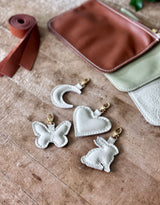 Feelhandmade Leather Moon Charm - premium designer bag