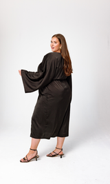 GIA/irl Alayiah Midi Dress Black - plus size dress, product view