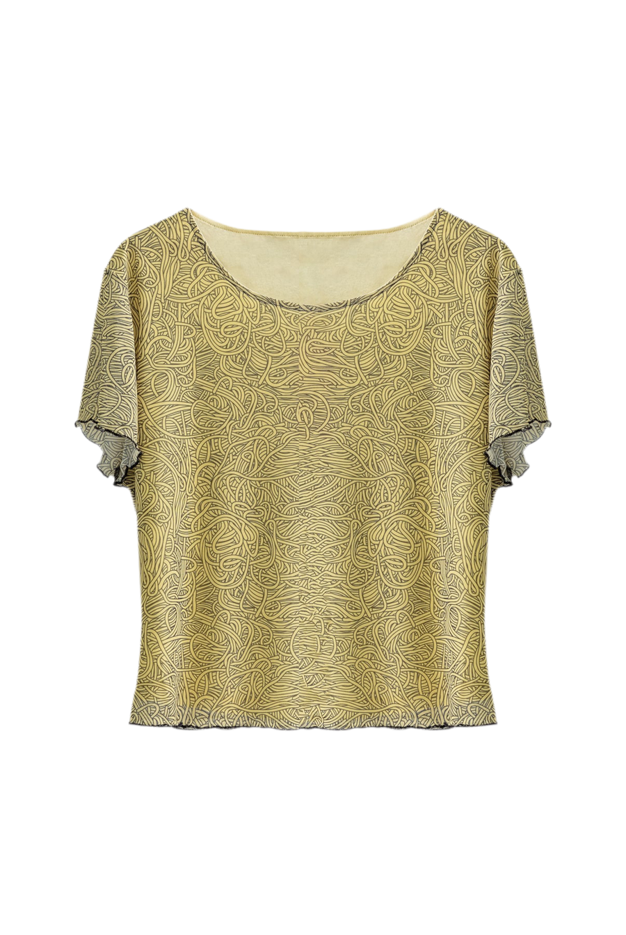 Tamara Malas Nola Tee - plus size tee, product view