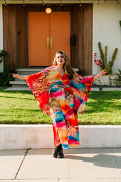 Bohémienne Kimono Robe in “Tracy”