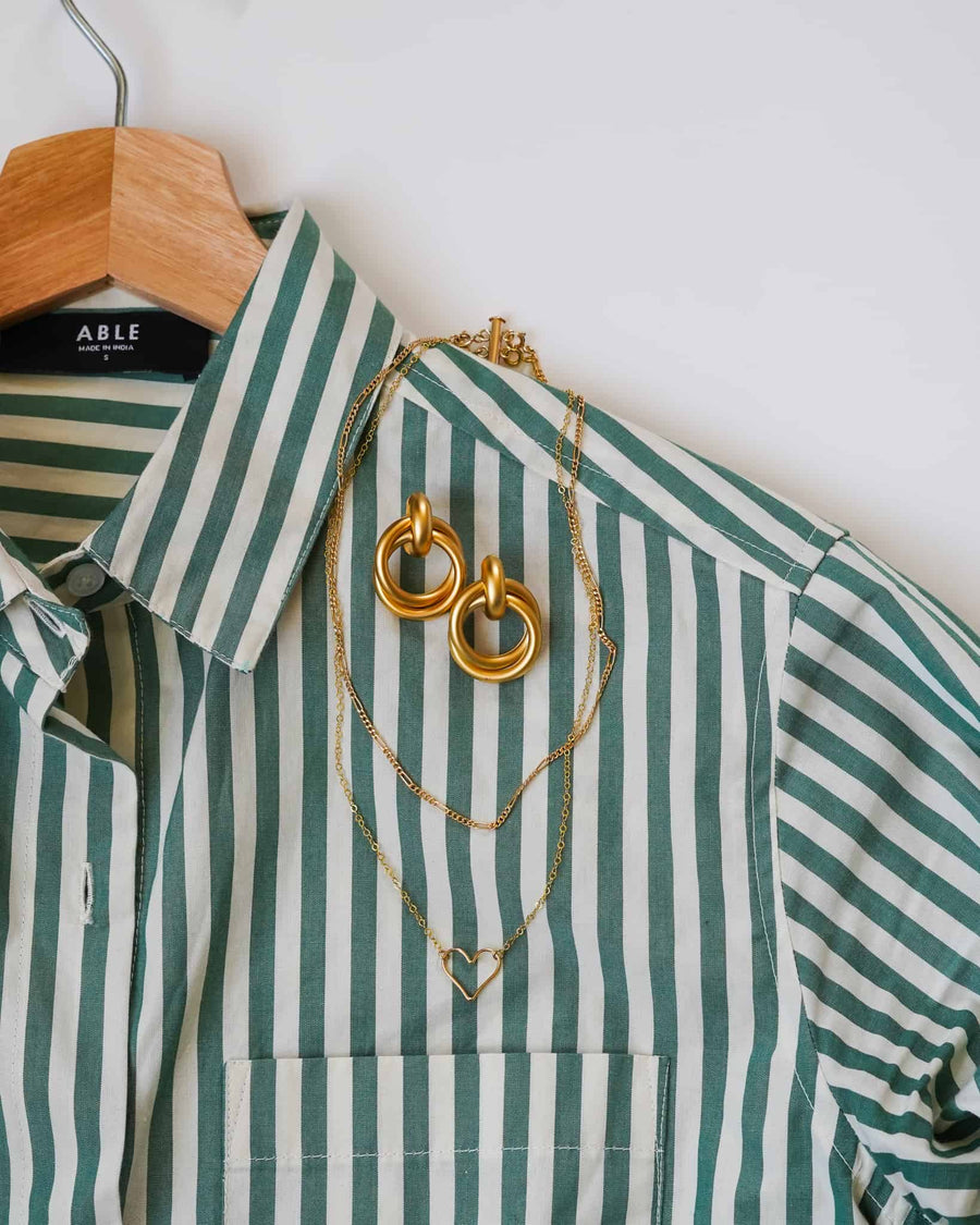 Sela Designs Gold Knot Earrings - handcrafted earrings