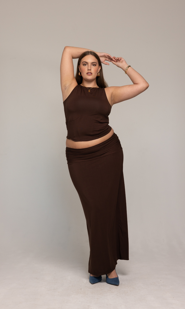 GIA/irl Valentina Skirt - plus size skirt, product view