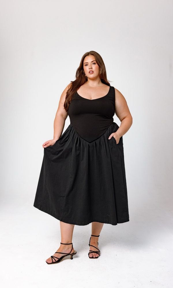 GIA/irl Paloma Dress - plus size dress, product view