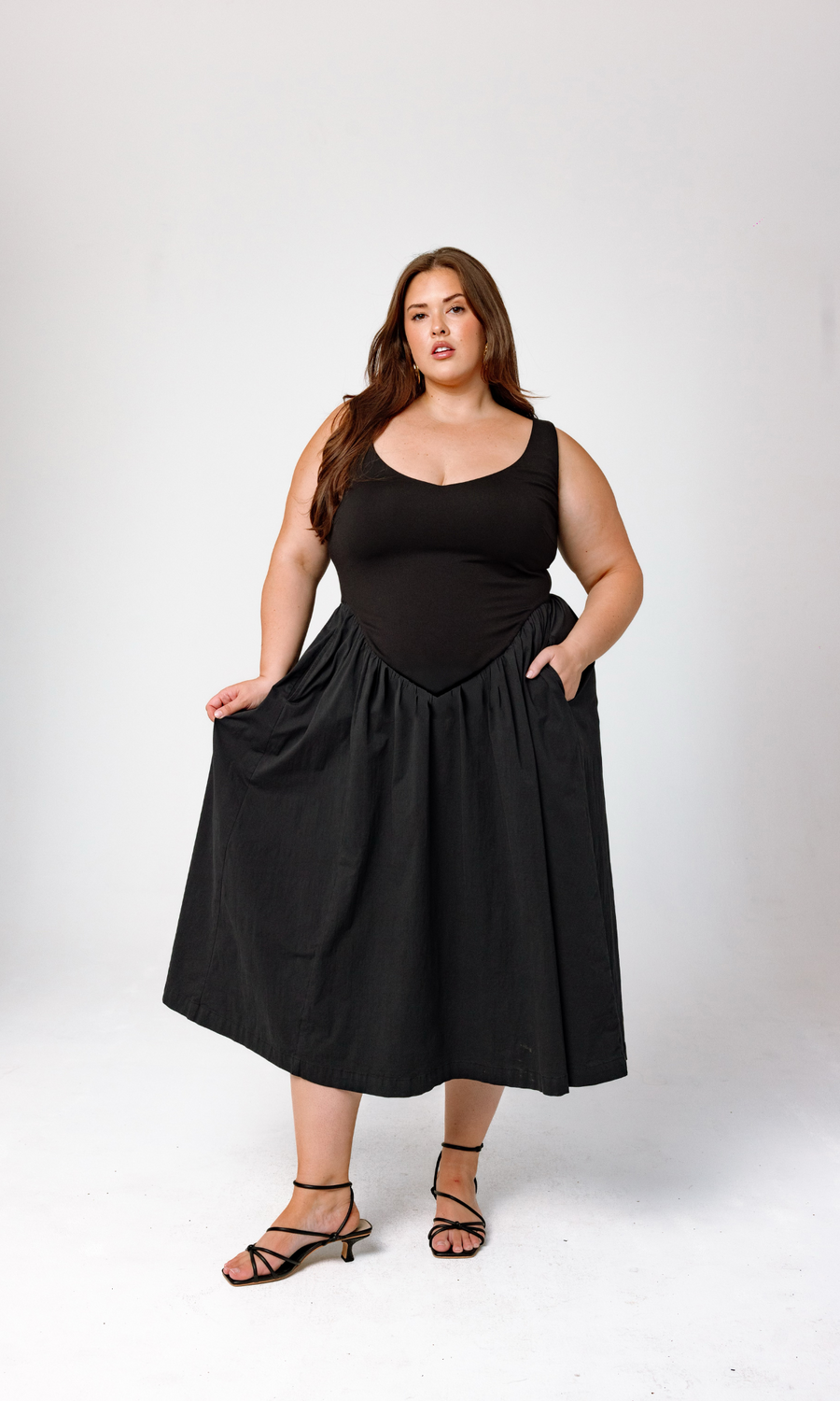 GIA/irl Paloma Dress - plus size dress, product view