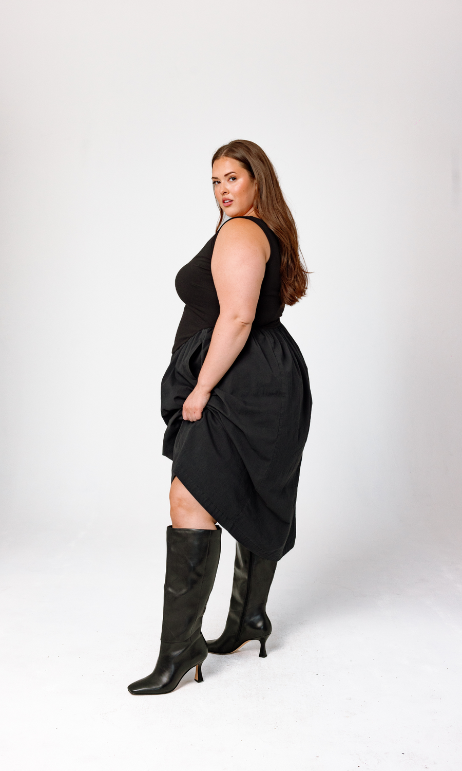 GIA/irl Paloma Dress - plus size dress, product view
