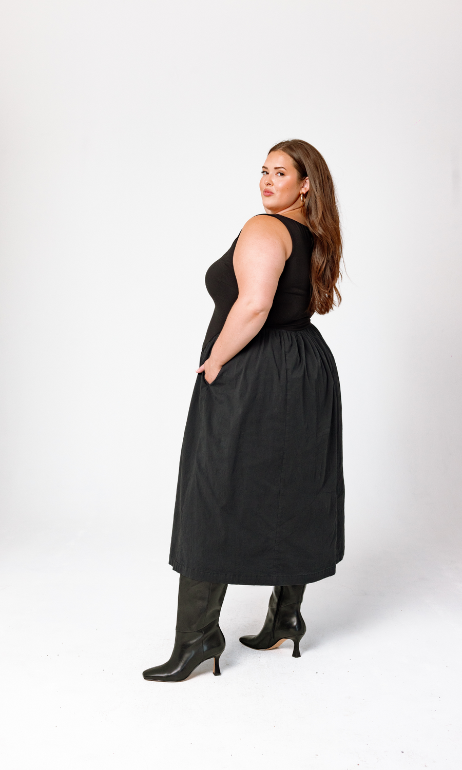 GIA/irl Paloma Dress - plus size dress, product view