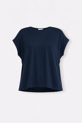 Relaxed Tee in Navy