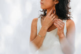 Fair + Simple Beaded Fringe Earrings in Otoño - handcrafted earrings