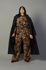 The Quinn Shirt Jacket - Leopard
