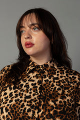 The Quinn Shirt Jacket - Leopard