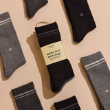 Conscious Step Comfort Crew Socks that Save Dogs - handcrafted socks
