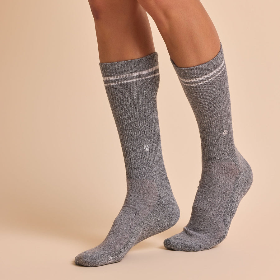 Conscious Step Comfort Crew Socks that Save Dogs - handcrafted socks
