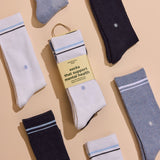 Conscious Step Comfort Crew Socks that Support Mental Health - handcrafted socks