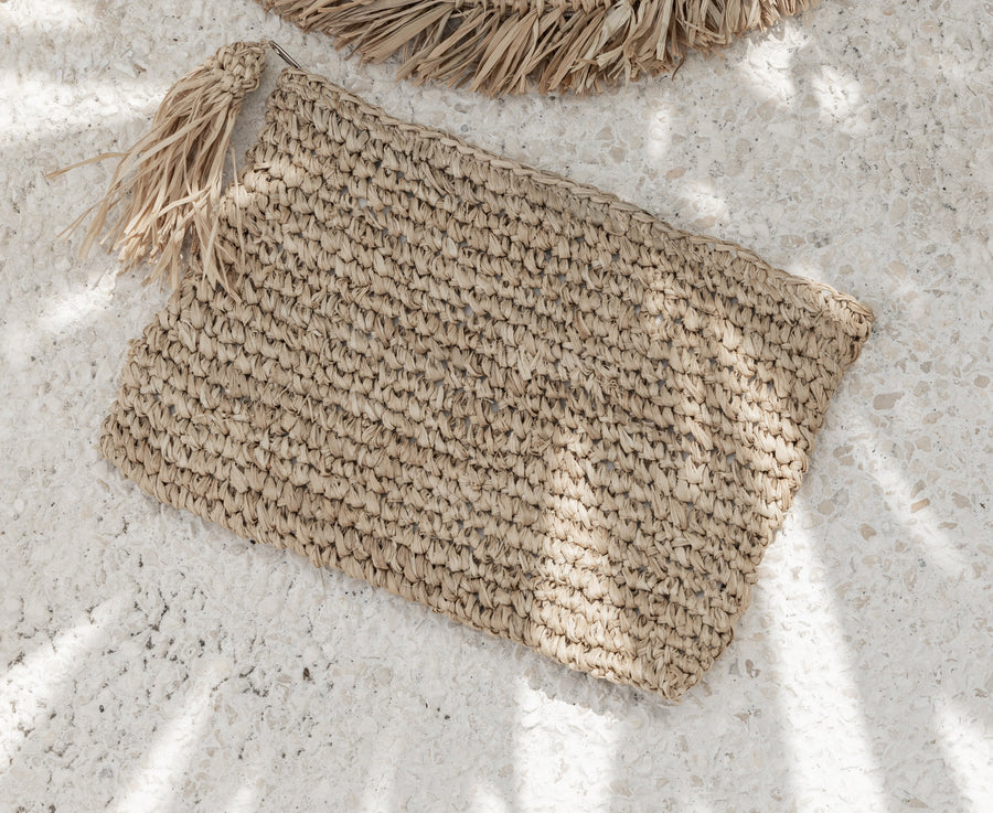 Village Thrive Seagrass Clutch - clutch