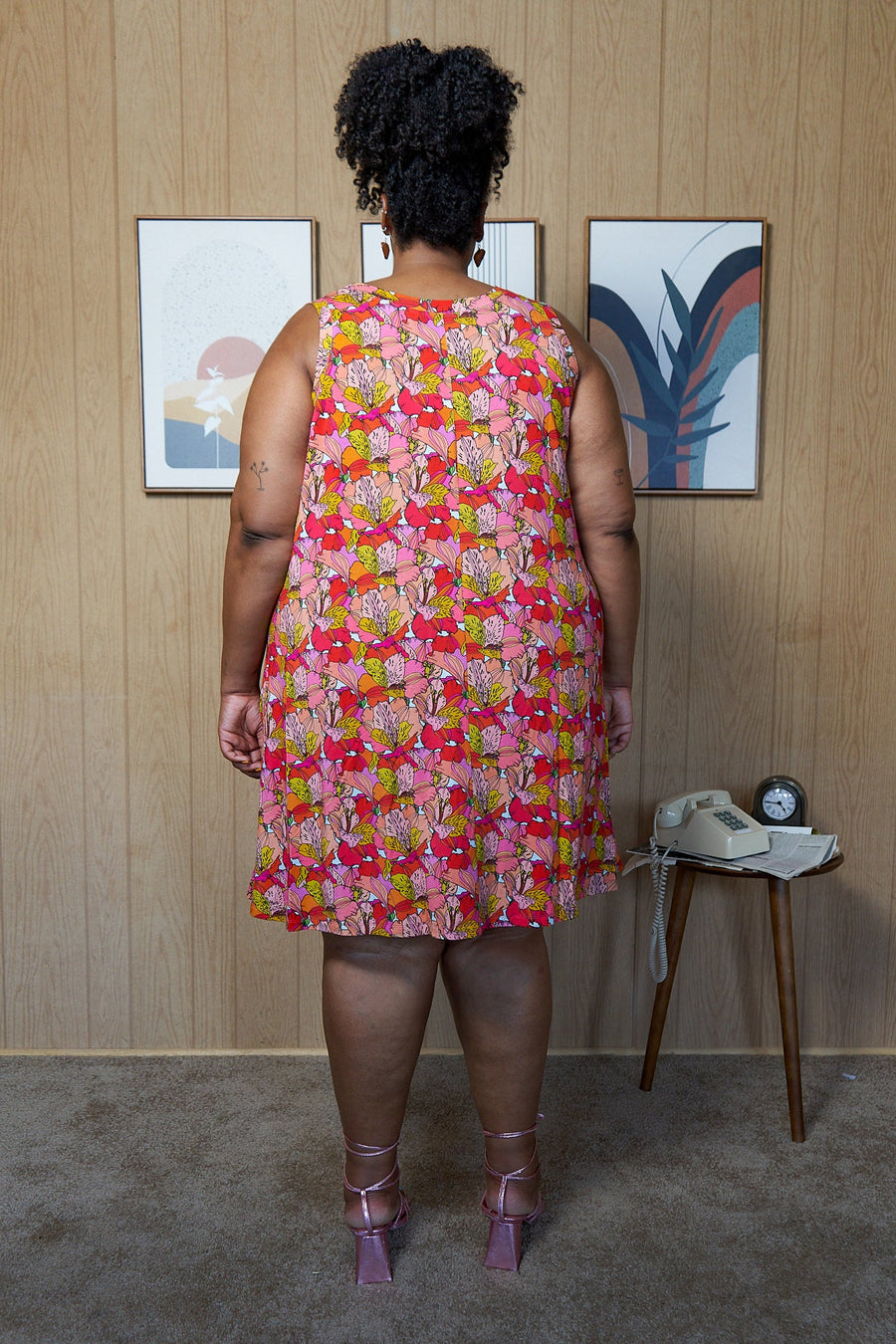 Tamara Malas Cara Dress - plus size dress, product view