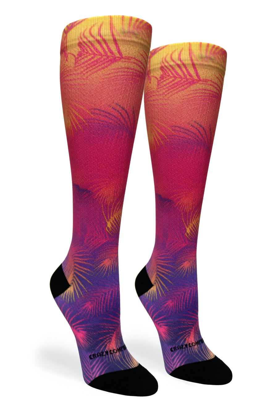 Crazy Compression Palm Ombré - (Standard & Extra Wide) - handcrafted accessory