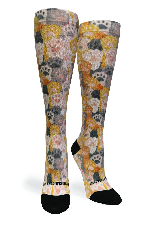 Crazy Compression Paws For All - (Standard & Extra Wide) - handcrafted accessory