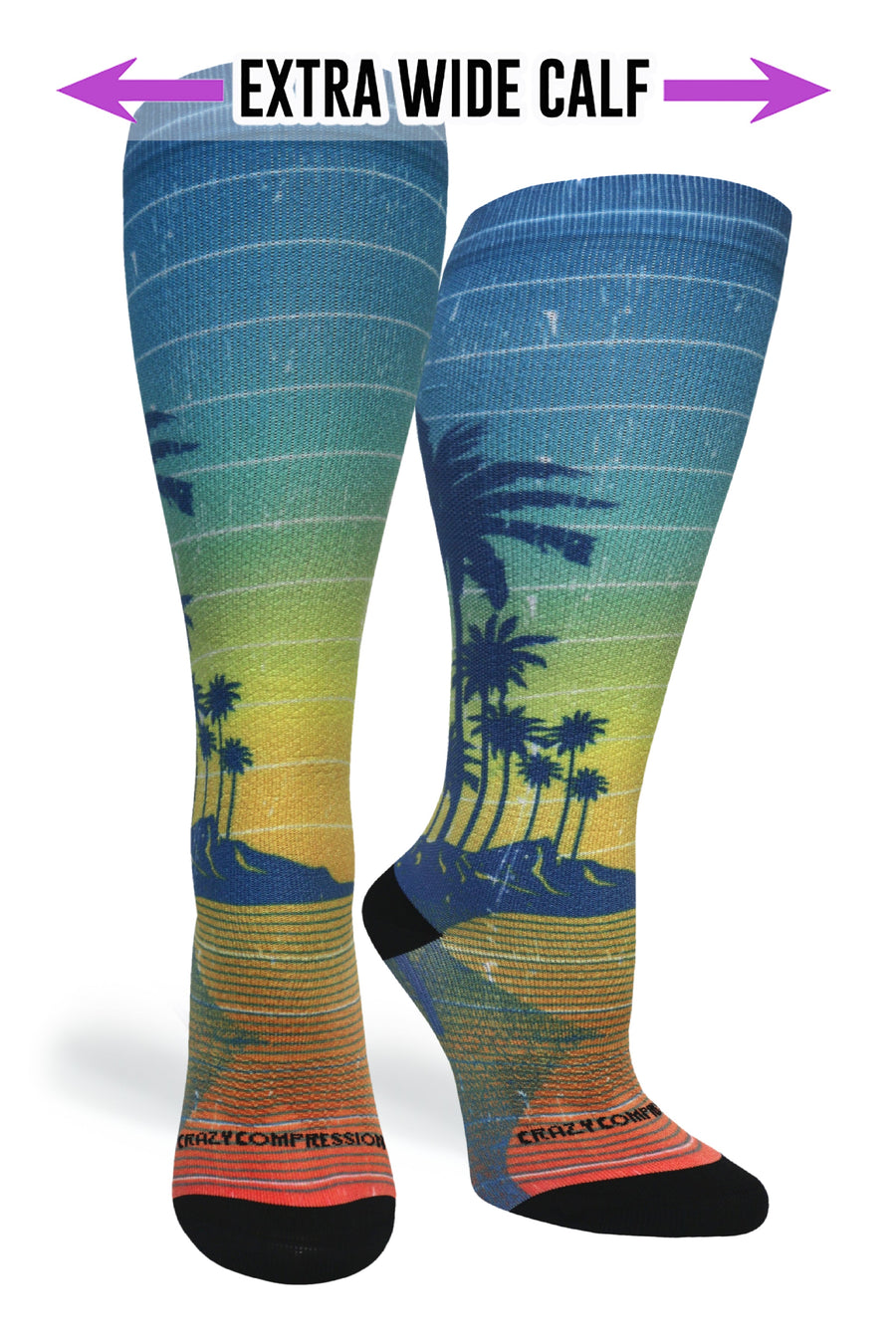 Crazy Compression Paradise - (Standard & Extra Wide) - handcrafted accessory