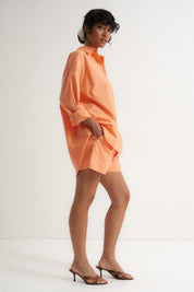 The Poplin Boxer Short - Peach